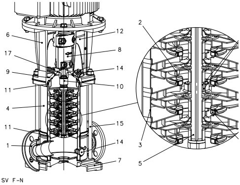 lowara-spare-10-15-22SV-more-than-5,5kW